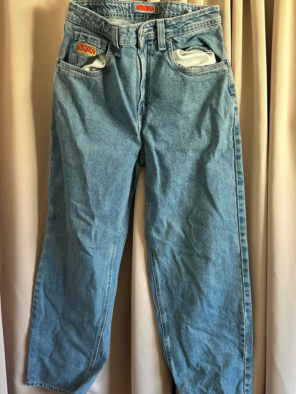 Empyre Light Blue Relaxed Fit Men's Jeans